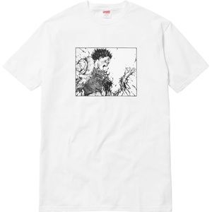 Supreme AKIRA Arm Tee White
